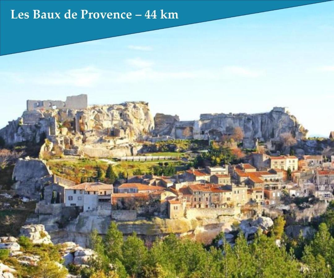 Apartament Les Bastidons De L'Isle - Le Saumane - 3 Etoiles Zewnętrze zdjęcie